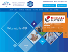 Tablet Screenshot of mpba.biz